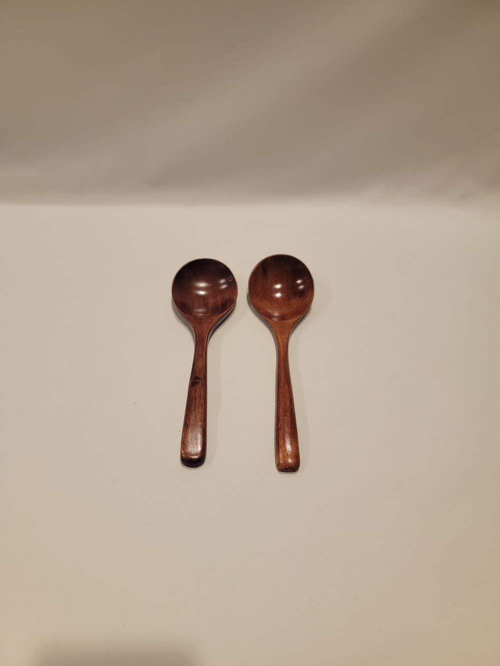 Wooden Serving Spoons - Dark Brown Spoon Set